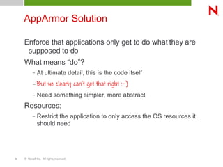 App armor structure | PDF