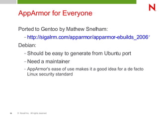 App armor structure | PDF