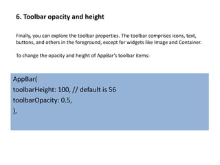 AppBar Class In Flutter.pptx
