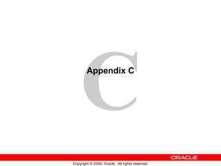 Appendix C 