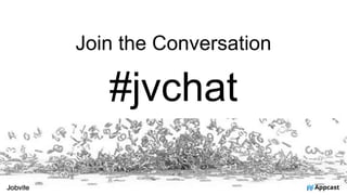 #jvchat
Join the Conversation
 
