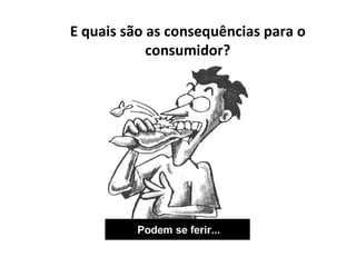 E quais são as consequências para o consumidor? 
