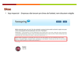 Dicas Seja imparcial -  Empresas não torcem pra times de futebol, nem discutem religião 