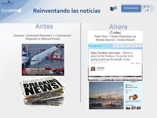 Reinventando las noticias
 