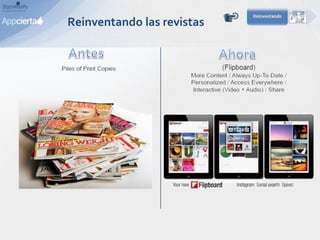 Reinventando las revistas
 