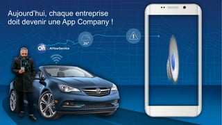 Aujourd’hui, chaque entreprise
doit devenir une App Company !
 