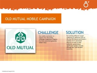 .

Confidential and Copyright © 2013

 