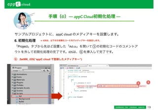 」を 
ドラッグドロップします。 
 
