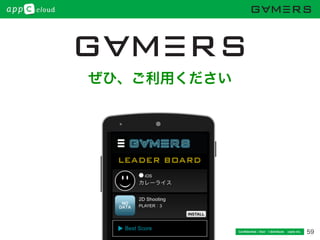 59Conﬁdential / Don’t distribute  cayto inc.
ぜひ、ご利用ください
 