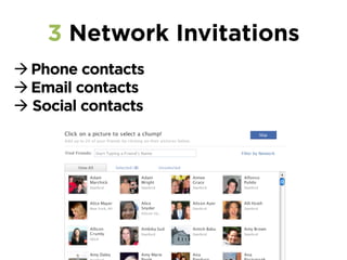 1 Push Advertising, Promo Swap, Aﬃliation
à You coerce users to come to you
2 Pull Content Marketing
à You entice users to come to you
3 Product Referral program
à You use your product itself to bring
them to you
3 ways to get users
Deﬁned by Neil Patel
 