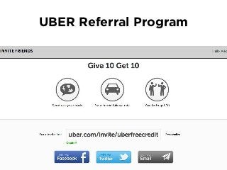 UBER Referral Program
 