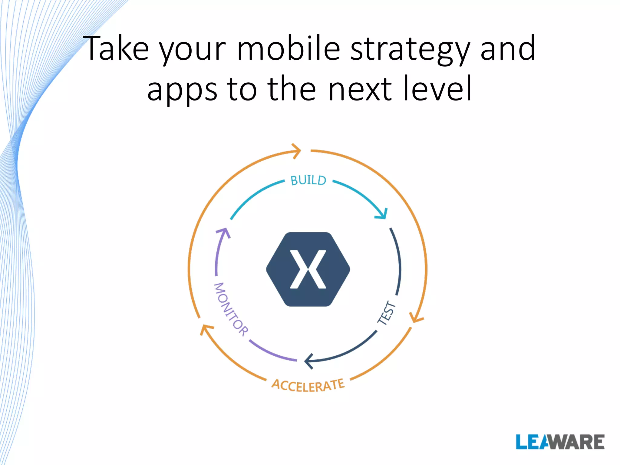 Take your mobile strategy and
apps to the next level