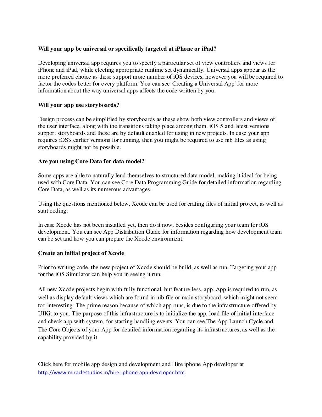 Basic Guide and Tips for App Designing and Programming | iOS App Design