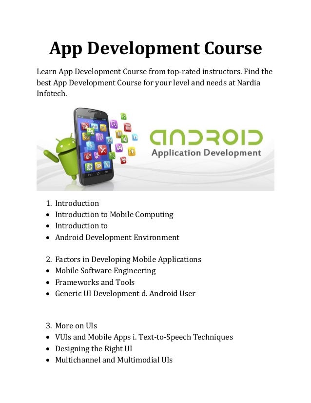 App Development Course