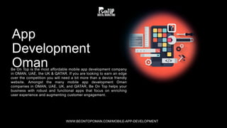 app development oman 