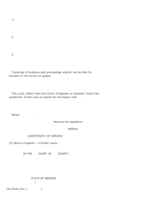 Appeal format | DOCX