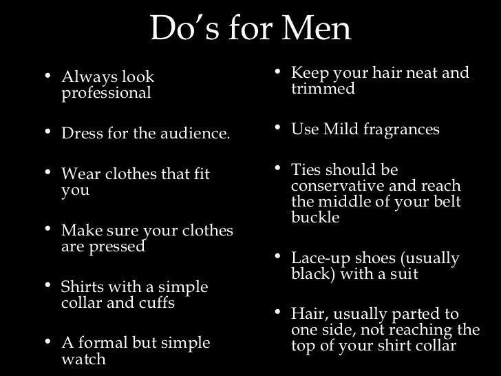 Appearance & grooming
