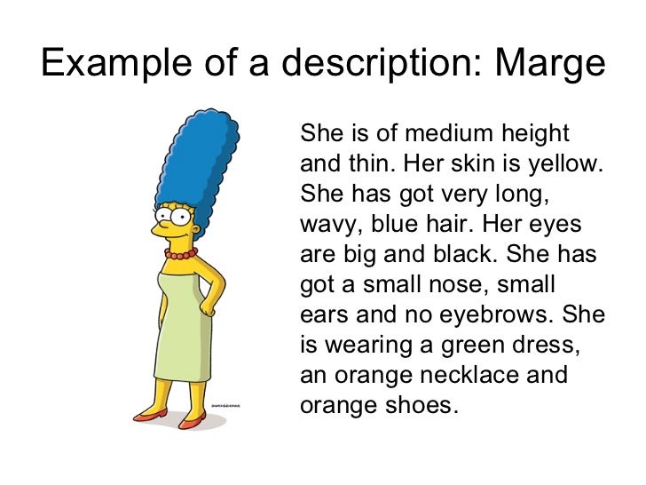 Appearance vocabulary