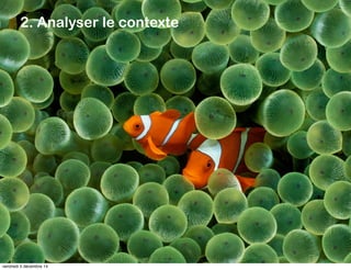 2. Analyser le contexte 
2. Analyser le contexte 
vendredi 5 décembre 14 
 