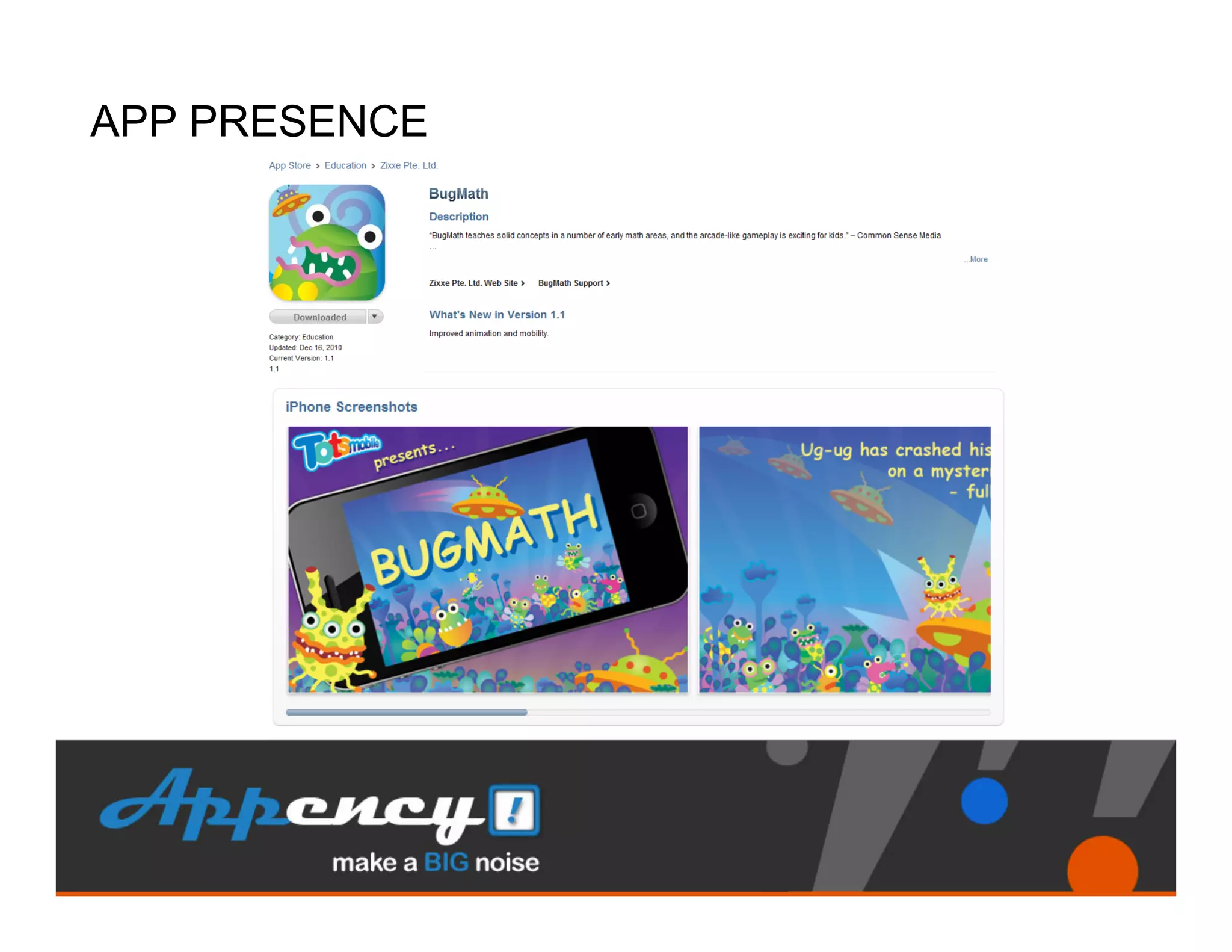 APP PRESENCE
 