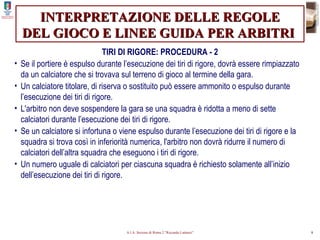 tiri di rigore al casinò di strada