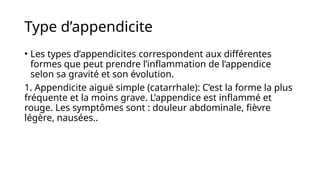 Comprehensive Overview of Appendicitis: Diagnosis, Types, and Surgical ...