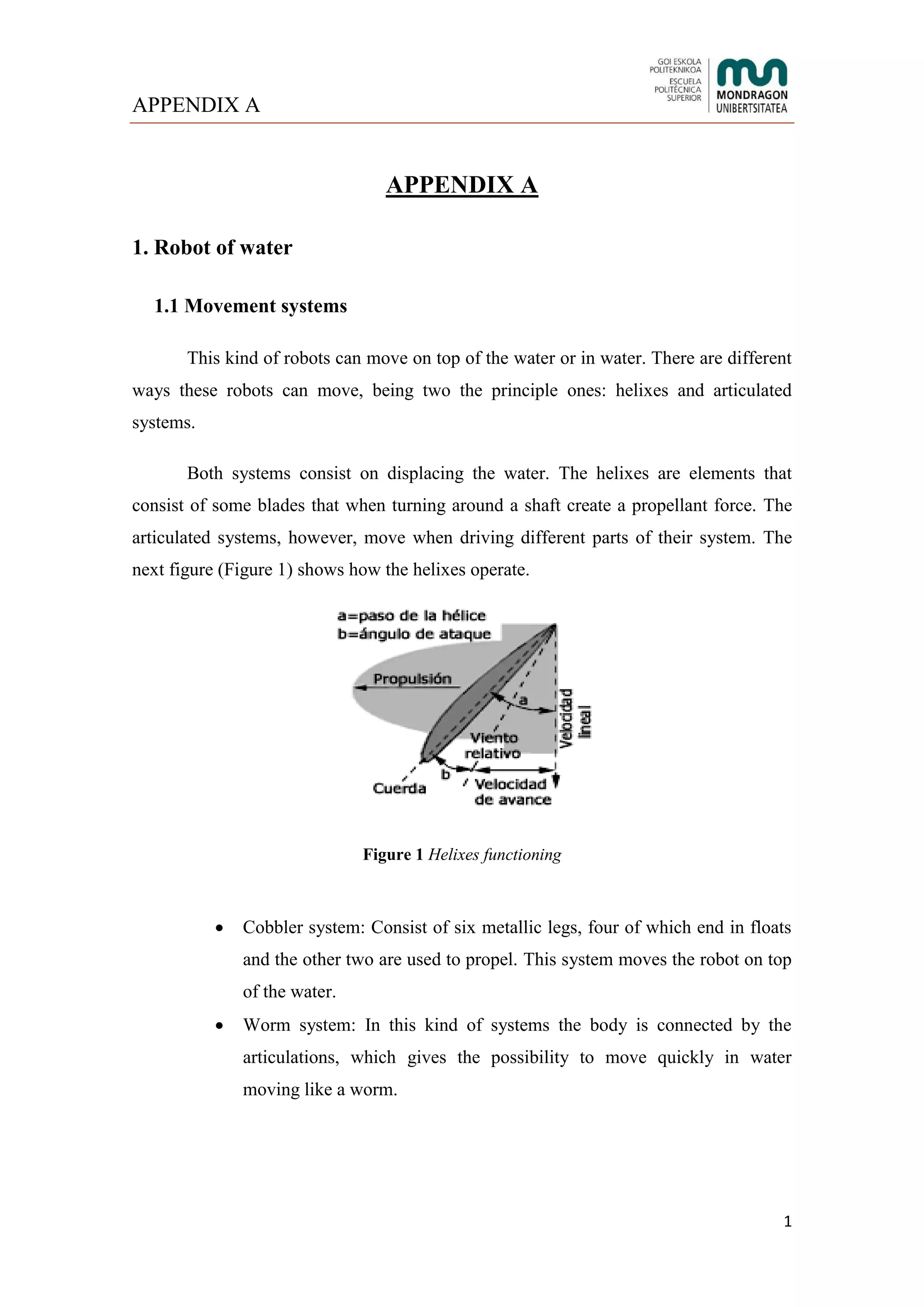 Appendices of the project: Designing, verifying and producing of a ...