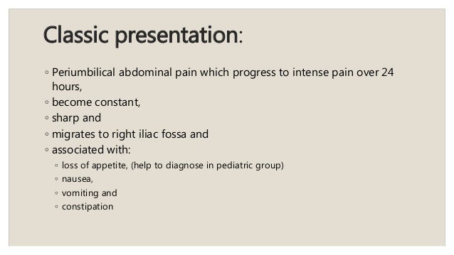 presentation of appendicitis 03. Appendicitis dr phillip bmc.