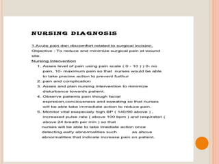 NURSING DIAGNOSIS
 