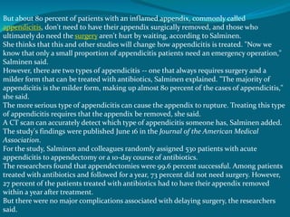 Appendicitis | PPTX