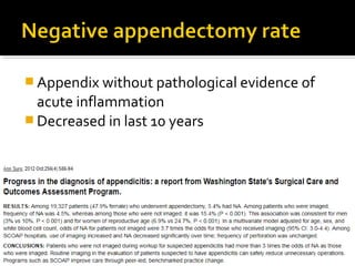 Appendicitis | PPT