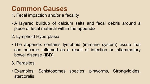 Appendicitis | PPTX