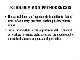 Appendix Nature Acute appendicitis, diagnosis and management.pptx