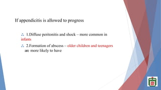 Overview of Appendicitis in Children:.pptx