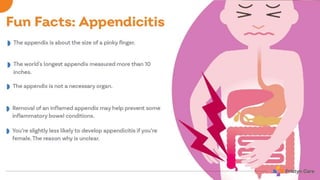 Appendicitis - Causes, Symptoms & Treatment | PPTX