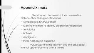 Appendix - Anatomy Physiology and Appendicitis | PPTX