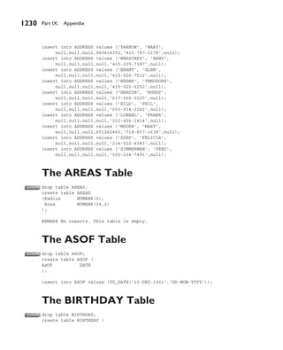 Appendix A Tables | PDF