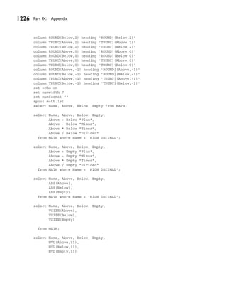 Appendix A Tables | PDF