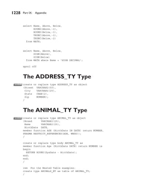 Appendix A Tables | PDF