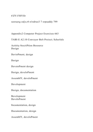 Appendix 2 Computer project Exercises 6i1Part BYou have .docx