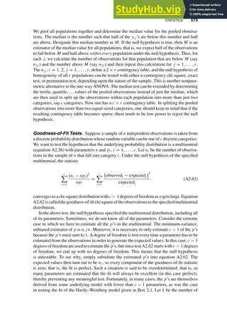Appendix 2 Probability And Statistics | PDF