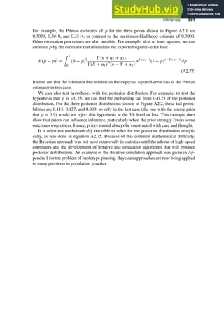 Appendix 2 Probability And Statistics | PDF