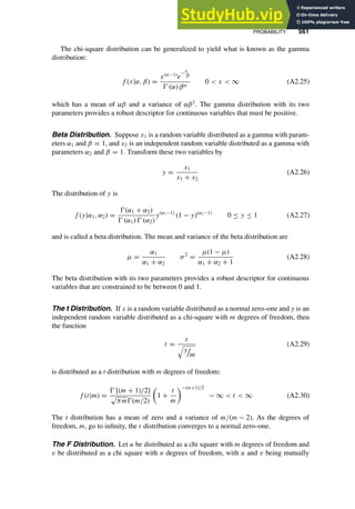 Appendix 2 Probability And Statistics | PDF