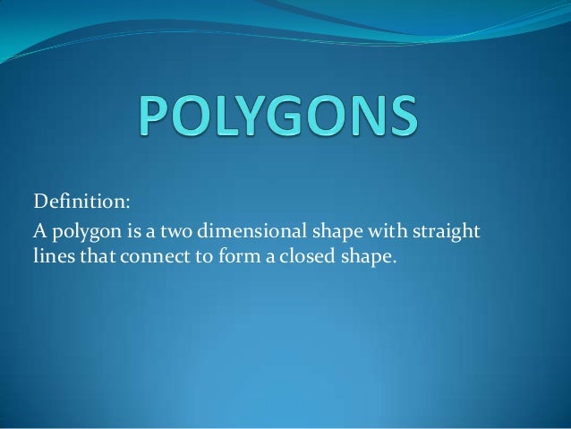 Appendix 4 polygon true false ppt