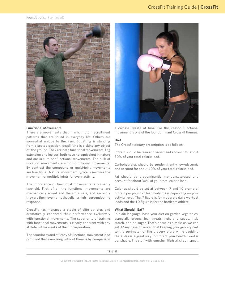 Crossfit Level 1 Training Guide Italiano
