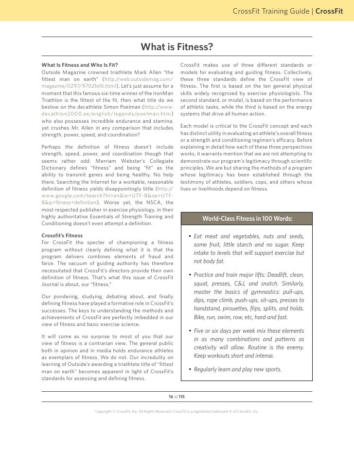 crossfit level 1 guide crossfit level 1 study guide