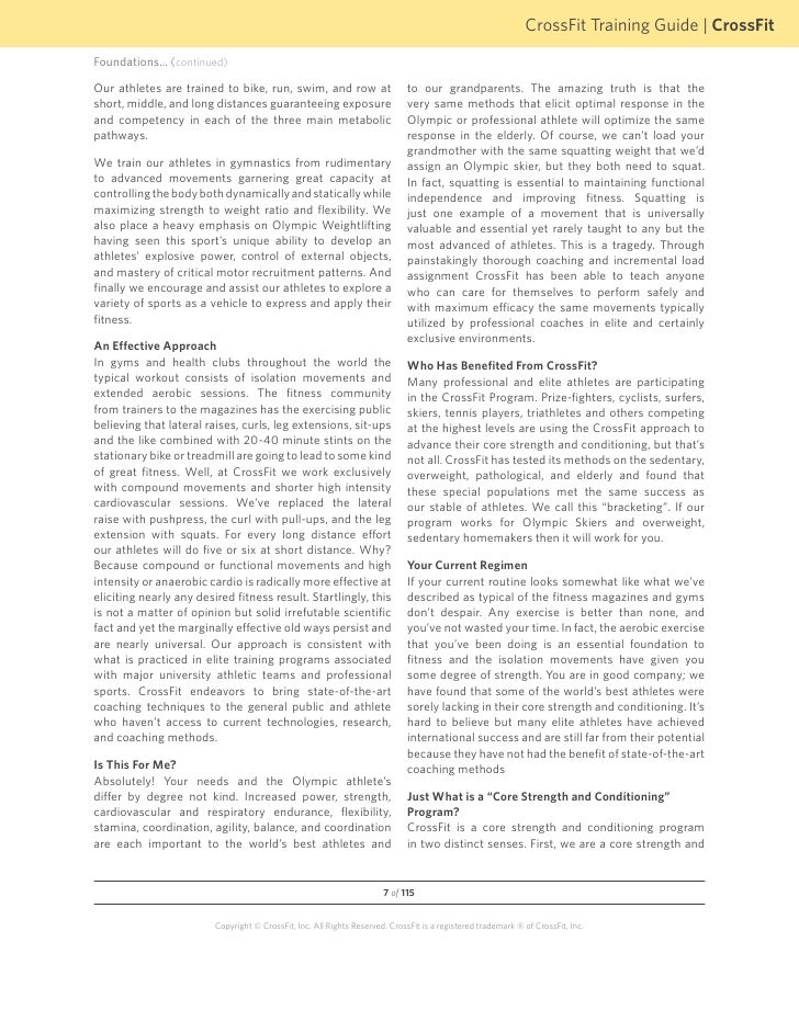 Crossfit Level 1 Training Guide Italiano