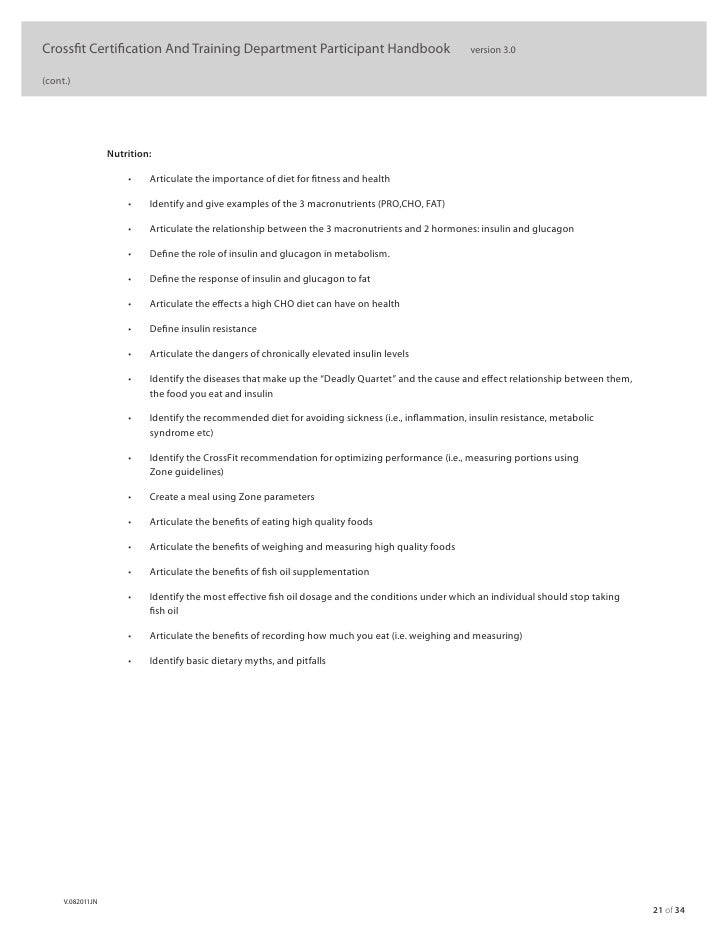 CrossFit Level 1 Official Manual