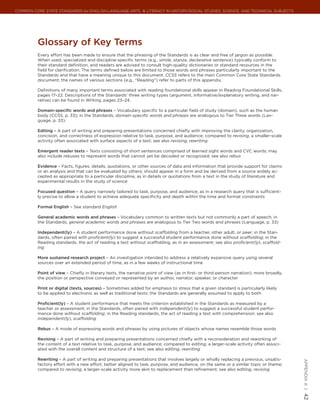 ELA Appendix A | PDF