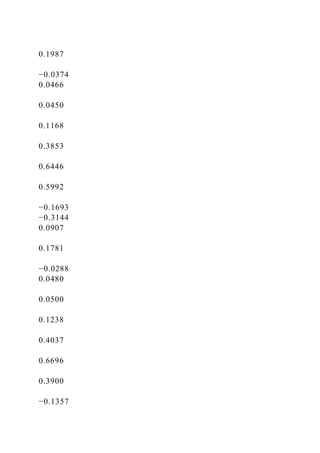 APPENDIX A A Spreadsheet Model for Efficient Diversificatio.docx